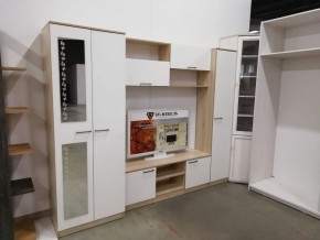 Гостиная МГС 3 Исполнение 1 (Дуб сонома/Белый) в Невьянске - nevyansk.ok-mebel.com | фото 5