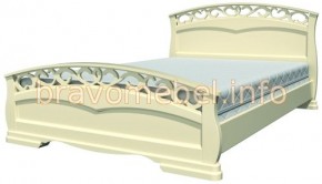 ГРАЦИЯ-1 Кровать из массива 1400  в Невьянске - nevyansk.ok-mebel.com | фото 3