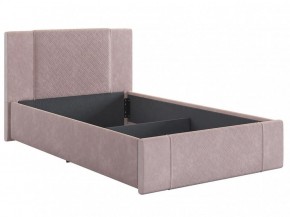 ХЛОЯ Кровать 1200 каркас (нежно-розовый велюр) в Невьянске - nevyansk.ok-mebel.com | фото