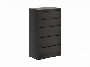 Комод КАСТОР с пятью ящиками, цвет Дуб Венге в Невьянске - nevyansk.ok-mebel.com | фото