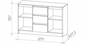 НИЦЦА-5 Комод (НЦ.05) в Невьянске - nevyansk.ok-mebel.com | фото 2