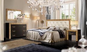 Комод Тиффани Premium черная/золото (ТФКМ-1(П) в Невьянске - nevyansk.ok-mebel.com | фото 2