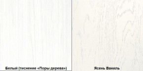Комод в гостиную Ливерпуль (Белый/Ясень Ваниль) в Невьянске - nevyansk.ok-mebel.com | фото 3