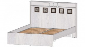 КОСТА-РИКА Кровать 1400 с основанием (анкор светлый) в Невьянске - nevyansk.ok-mebel.com | фото