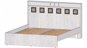 КОСТА-РИКА Кровать 1600 с основанием (анкор светлый) в Невьянске - nevyansk.ok-mebel.com | фото