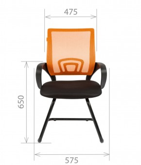 Кресло для оператора CHAIRMAN 696 V (ткань TW-11/сетка TW-01) в Невьянске - nevyansk.ok-mebel.com | фото 5