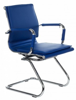 Кресло для посетителя Бюрократ CH-993-Low-V/blue синий в Невьянске - nevyansk.ok-mebel.com | фото 1