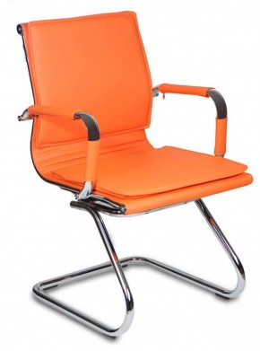Кресло для посетителя Бюрократ CH-993-Low-V/orange оранжевый в Невьянске - nevyansk.ok-mebel.com | фото