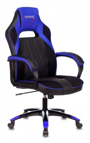 Кресло игровое Бюрократ VIKING 2 AERO BLUE черный/синий в Невьянске - nevyansk.ok-mebel.com | фото