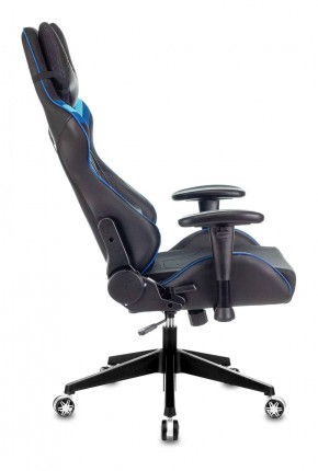 Кресло игровое Бюрократ VIKING 4 AERO BLUE черный/синий в Невьянске - nevyansk.ok-mebel.com | фото 2