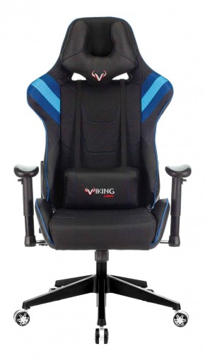 Кресло игровое Бюрократ VIKING 4 AERO BLUE черный/синий в Невьянске - nevyansk.ok-mebel.com | фото 3