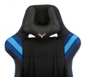 Кресло игровое Бюрократ VIKING 4 AERO BLUE черный/синий в Невьянске - nevyansk.ok-mebel.com | фото 6