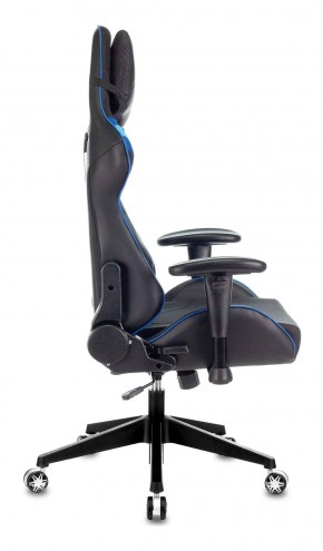 Кресло игровое Бюрократ VIKING 4 AERO BLUE черный/синий в Невьянске - nevyansk.ok-mebel.com | фото 8