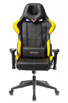 Кресло игровое Бюрократ VIKING 5 AERO YELLOW черный/желтый в Невьянске - nevyansk.ok-mebel.com | фото 3