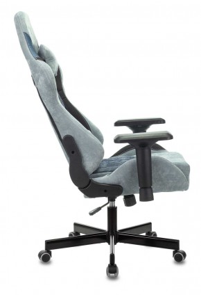 Кресло игровое Бюрократ VIKING 7 KNIGHT BL FABRIC синий в Невьянске - nevyansk.ok-mebel.com | фото 2