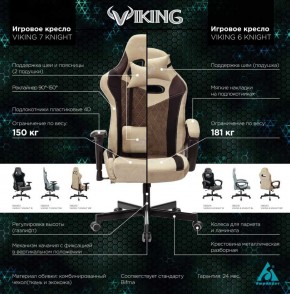 Кресло игровое Бюрократ VIKING 7 KNIGHT BL FABRIC синий в Невьянске - nevyansk.ok-mebel.com | фото 5