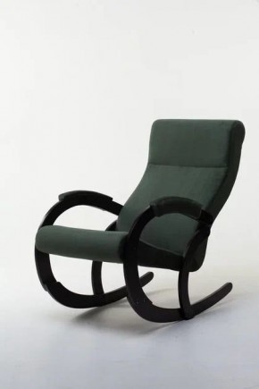 Кресло-качалка КОРСИКА 34-Т-AG (зеленый) в Невьянске - nevyansk.ok-mebel.com | фото