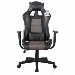 Кресло компьютерное BRABIX "GT Racer GM-100" (черное/коричневое) 531819 в Невьянске - nevyansk.ok-mebel.com | фото 3