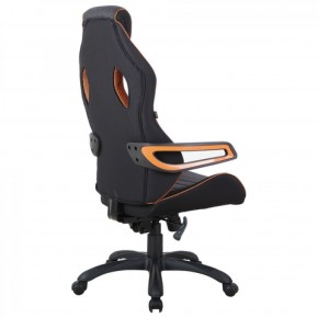Кресло компьютерное BRABIX Techno Pro GM-003 (ткань черное/серое, вставки оранжевые) 531813 в Невьянске - nevyansk.ok-mebel.com | фото 6