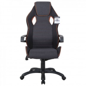 Кресло компьютерное BRABIX Techno Pro GM-003 (ткань черное/серое, вставки оранжевые) 531813 в Невьянске - nevyansk.ok-mebel.com | фото 7