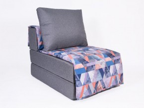 Кресло-кровать бескаркасное Харви (серый-сноу деним) в Невьянске - nevyansk.ok-mebel.com | фото