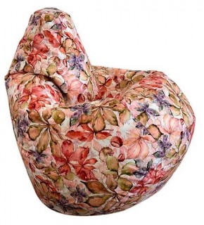 Кресло-мешок Цветы L в Невьянске - nevyansk.ok-mebel.com | фото