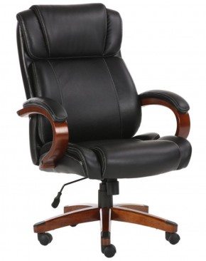 Кресло офисное BRABIX PREMIUM "Magnum EX-701" (дерево, рециклированная кожа, черное) 531827 в Невьянске - nevyansk.ok-mebel.com | фото