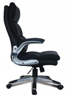 Кресло офисное BRABIX "Fregat EX-510" (рециклированная кожа, черное) 530863 в Невьянске - nevyansk.ok-mebel.com | фото 3