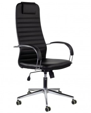 Кресло офисное BRABIX "Pilot EX-610 CH" premium (черное/кожзам) 532418 в Невьянске - nevyansk.ok-mebel.com | фото