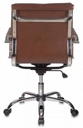 Кресло руководителя Бюрократ CH-993-LOW/BROWN коричневый в Невьянске - nevyansk.ok-mebel.com | фото 4