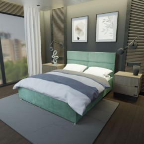Кровать Аврора Решетка+ПМ (1600) *БЕЗ ДНА в Невьянске - nevyansk.ok-mebel.com | фото
