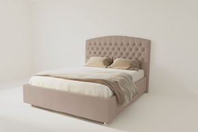 Кровать Берлин с ПМ 800 (велюр серый) в Невьянске - nevyansk.ok-mebel.com | фото 2