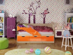 ДЕЛЬФИН-1 Кровать 1800 (Оранжевый металлик) в Невьянске - nevyansk.ok-mebel.com | фото