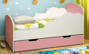 Кровать детская Облака №1 (800*1600) ЛДСП в Невьянске - nevyansk.ok-mebel.com | фото 1