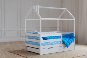 Кровать-домик 80*190 Белый в Невьянске - nevyansk.ok-mebel.com | фото 5