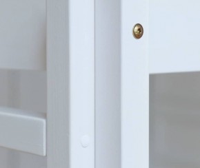 Кровать-домик двухъярусная 80*160 Белый в Невьянске - nevyansk.ok-mebel.com | фото 3