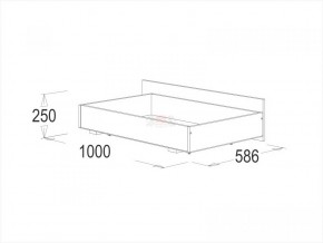 Кровать двойная Ольга 1Н + 2-а ящика (1200*2000) в Невьянске - nevyansk.ok-mebel.com | фото 3