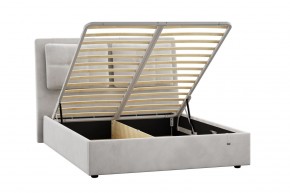 Кровать Ester 1600 с основанием и ПМ (Ультра Смог) Модель 311 в Невьянске - nevyansk.ok-mebel.com | фото 2