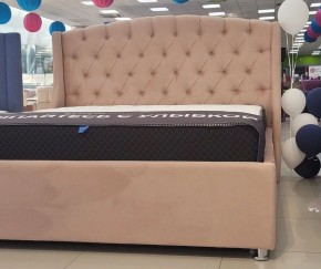 Кровать Франческа + Решетка+ПМ+Дно (1800) в Невьянске - nevyansk.ok-mebel.com | фото 2