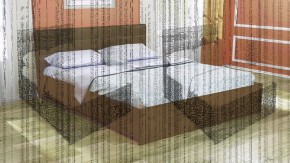 Кровать интерьерная Лита с латами 1600*2000 в Невьянске - nevyansk.ok-mebel.com | фото 4