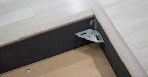 Кровать интерьерная Миа (1600) Купер 03/Кант Лайт 10 в Невьянске - nevyansk.ok-mebel.com | фото 9