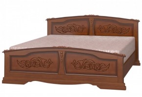 ЕЛЕНА Кровать из массива 1200 (Орех) в Невьянске - nevyansk.ok-mebel.com | фото