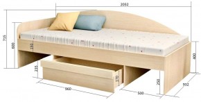 Кровать Изгиб в Невьянске - nevyansk.ok-mebel.com | фото 2