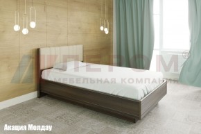 Кровать КР-1012 с мягким изголовьем в Невьянске - nevyansk.ok-mebel.com | фото 1
