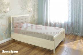 Кровать КР-1031 с мягким изголовьем в Невьянске - nevyansk.ok-mebel.com | фото 1