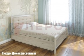 Кровать КР-1033 с мягким изголовьем в Невьянске - nevyansk.ok-mebel.com | фото