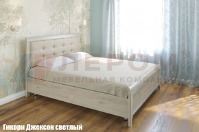 Кровать КР-2033 с мягким изголовьем в Невьянске - nevyansk.ok-mebel.com | фото