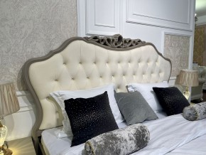 Кровать Мокко 1800 с мягким изголовьем + основание (серый камень) в Невьянске - nevyansk.ok-mebel.com | фото 2