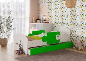 Кровать "Мозайка" на щитах + бортики + ящики в Невьянске - nevyansk.ok-mebel.com | фото 11