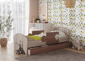 Кровать "Мозайка" на щитах + бортики + ящики в Невьянске - nevyansk.ok-mebel.com | фото 2